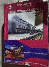 Mersul Trenurilor de Calatori Eurogara Focsani - 2006 foto