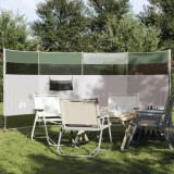 VidaXL Paravan de camping, verde, 366x152x152 cm, impermeabil