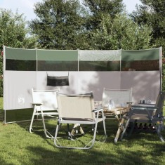 Gossi paravan de camping, verde, 366x152x152 cm, impermeabil
