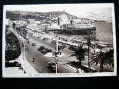 Nice La Promenade des Anglais, carte postala foto