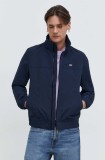 Tommy Jeans geaca barbati, culoarea albastru marin, de tranzitie, DM0DM15382