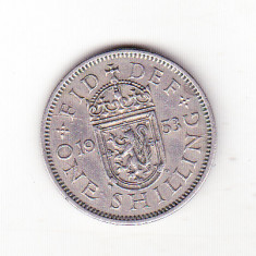 bnk mnd Marea Britanie Scotia 1 shilling 1953