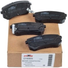 Set Placute Frana Spate MTR compatibile KIA Picanto I 2004-2011