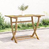 vidaXL Masă de grădină pliabilă, 110x55x75 cm, lemn masiv de acacia 365736