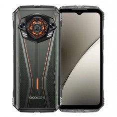 Telefon mobil Doogee S Punk Pro, portocaliu, 4G, ecran 6.6 FHD+ IPS 90Hz, 32GB RAM (8GB+24GB extinsibili), 512GB ROM, camera AI de 50MP, Unisoc T7280,