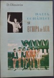 D. DIMITRIU: NADIA COMANECI SI ECHIPA DE AUR/1975/DEDICATIE-AUTOGRAF NADIA+AUTOR