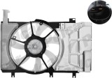 Ventilator radiator Toyota Yaris 11-20, motor: 1.3, 16360-0Y040; 16361-0Y050