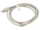 Cablu USB 2.0 Goobay 2m USB A dublu mufă gri 480Mbps 50796