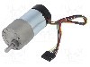 Motor DC, 24V DC, 3A, 79rot./min, POLOLU, 131:1 METAL GEARMOTOR 37DX73L 24V 64 CPR