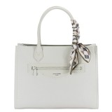 Geanta crem David Jones Paris cu esarfa CM7642-1 11