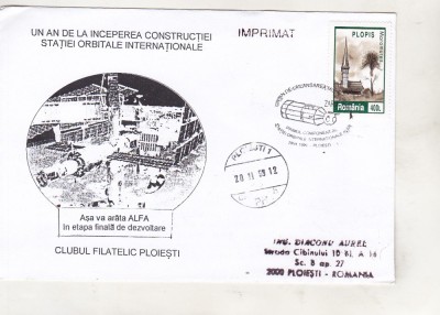 bnk fil Plic ocazional 1 an Statia orbitala Alfa - Ploiesti 1999 foto