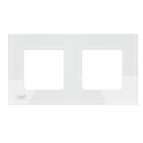PNI RM202W glass double frame for PNI sockets