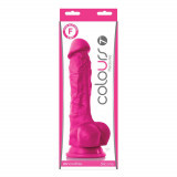 Colours Pleasures - Dildo realist, roz, 22.5 cm, Orion