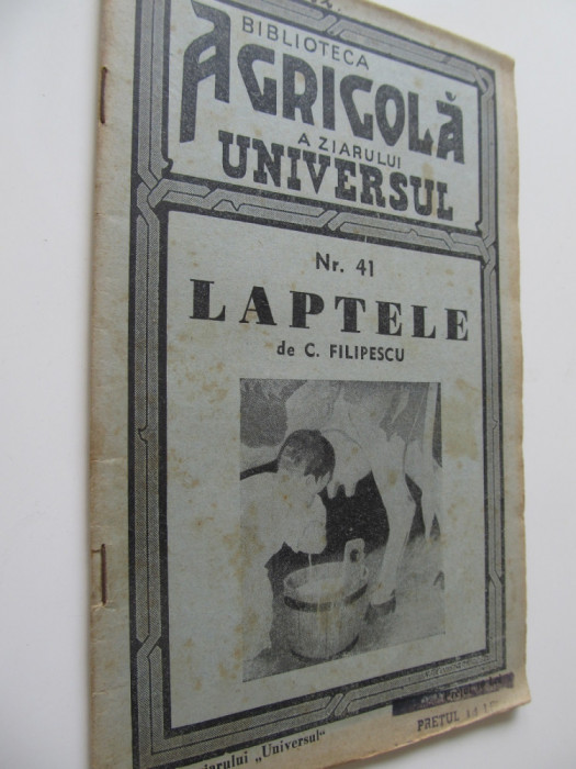 Laptele , 1939 - C. Filipescu