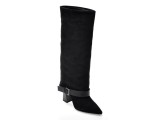 Cizme FLAVIA PASSINI negre, AC6302, din material textil