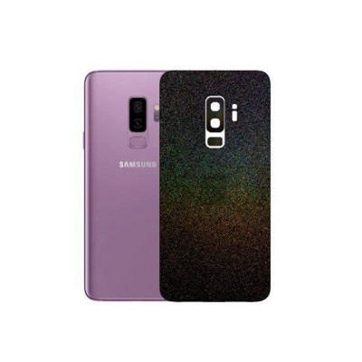 Set Folii Skin Acoperire 360 Compatibile cu Samsung Galaxy S9 Plus (Set 2) - ApcGsm Wraps Galactic Rainbow foto