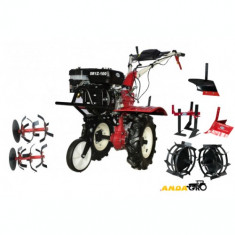 Motocultor SR1Z-100 , Roti Metalice, Plug Arat, Rarita Reglabila, Prasitoare foto