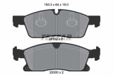 Set placute frana TEXTAR 2519201