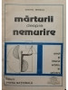 Elena Iliescu - Marturii despre nemurire