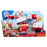 Masina de Pompieri Paw Patrol cu telecomandă, lumini și sunete, 3 ani, plastic