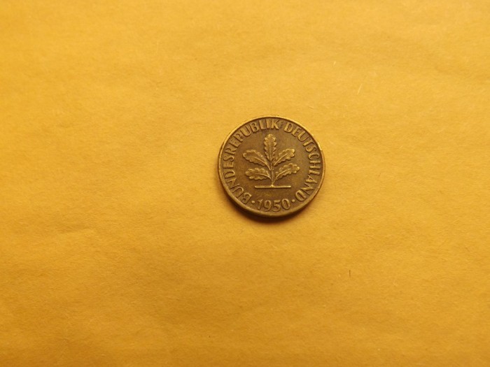 Germania 5 Pfennig 1950 D