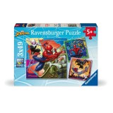 Cumpara ieftin Ravensburger - Puzzle Marvel Spiderman 3x49 piese