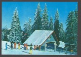 CPIB 24551 CARTE POSTALA - PEISAJ DE IARNA, SCHIORI, SCRISA SI NECIRCULATA