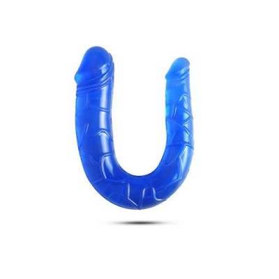 Dildouri diverse - Enjoy Joaca Dubla Dildo cu Doua Capete Marimi Diferite Perfecte pentru Penetrare Anala si Vaginala foto
