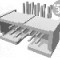 Conector IDC, 10 pini, pas pini 2.54mm, TE Connectivity - 5103310-1