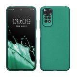 Husa kwmobile pentru Xiaomi Redmi Note 11/Redmi Note 11S, Silicon, Verde, 58651.170, Carcasa