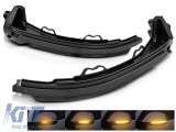 Semnale LED de tunning potrivite pentru oglinzile laterale ale Audi A4 B9 dupa 2015, A5 dupa 2016 Performance AutoTuning