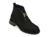 Ghete IMAGE negre, 157525, din piele intoarsa