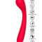 Vibrator pentru punctul G cu 2 motoare, 5 modele de vibrații The Dash G-Spot