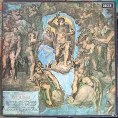 Disc vinil, LP. REQUIEM. SETBOX 2 DISCURI VINIL-Verdi, Sutherland, Horne, Pavarotti, Talvela, Vienna State Opera