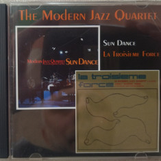 CD 2 IN 1: THE MODERN JAZZ QUARTET: SUN DANCE w.JIMMY GIUFFRE/LA TROISIEME FORCE