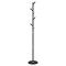 Cuier de haine, negru, 175 cm, fier vopsit electrostatic
