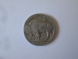 Statele Unite 5 Cents 1913 Buffalo(Bizon american) moneda din nichel