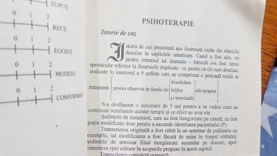 F985-Aplicatiede Curs Psihoterapie-J. Fermeta-Universitatea Vest Timisoara 1996. foto