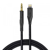 Cablu Audio Lightning - 3.5mm Lito LA02, 1m, Negru