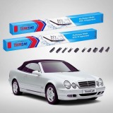 Cumpara ieftin Ștergătoare Mercedes-Benz CLK Cabriolet A208 1998-2002 | Set Față Flat &ndash; TeamCar&reg;