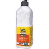 Culoare acrilica, 500 ml, alb, Nova Color