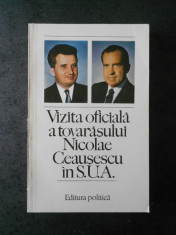 VIZITA OFICIALA A TOVARASULUI NICOLAE CEAUSESCU IN S.U.A. DECEMBRIE 1973 foto