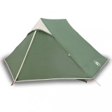 Cumpara ieftin Cort de camping pentru 2 persoane, verde, impermeabil