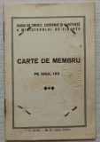 Carte de membru Cassa de Credit, Economie si Asistenta 1938