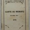 Carte de membru Cassa de Credit, Economie si Asistenta 1938