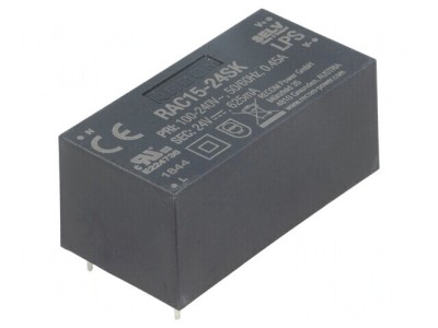 Convertor AC/DC 15W 24VDC RAC15-24SK foto