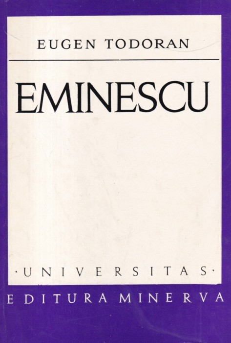Eugen Todoran - Eminescu