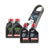 Cumpara ieftin Kit schimb ulei Motul Linhai 300 + curea Dayco