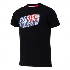 Paris Saint Germain tricou de bărbați Repeat black - M