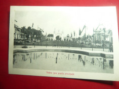 Fotografie Expozitia 1906 Bucuresti -Vedere dinspre Poarta Principala foto